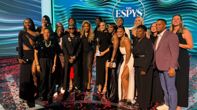 Gamecocks women steal show at ESPYs Awards….